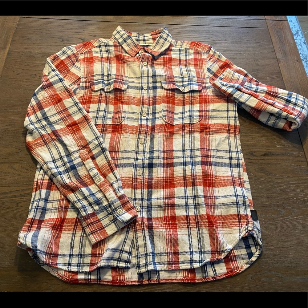 North Face Flannel Shirt M
